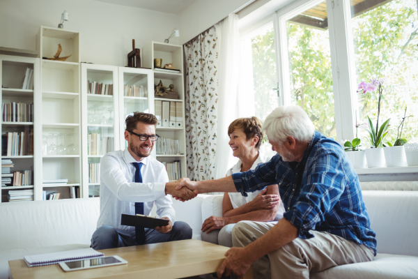 Couple Meeting With Advisor - Retirement Planning