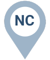 North Carolina Location Pin