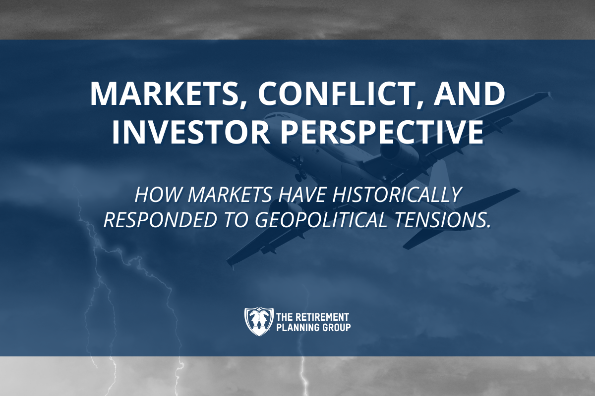 [Blog] markets, conflict, and investor perspective_1200 x 800 - The Retirement Planning Group