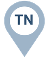 Tennessee Location Pin